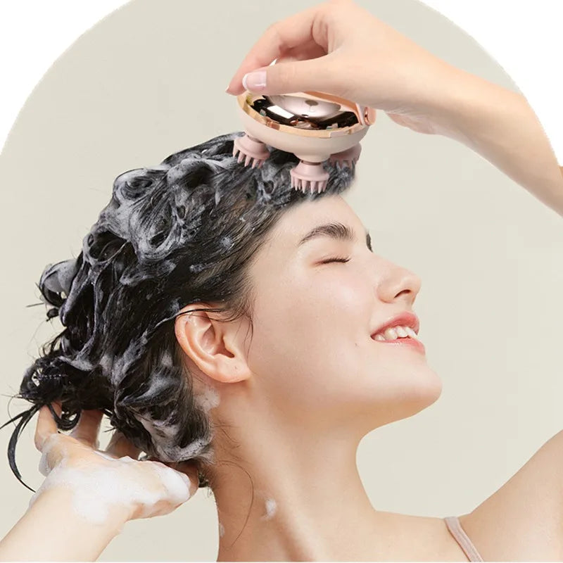 Electric Scalp Massager – Stress Relief & Hair Growth Tool