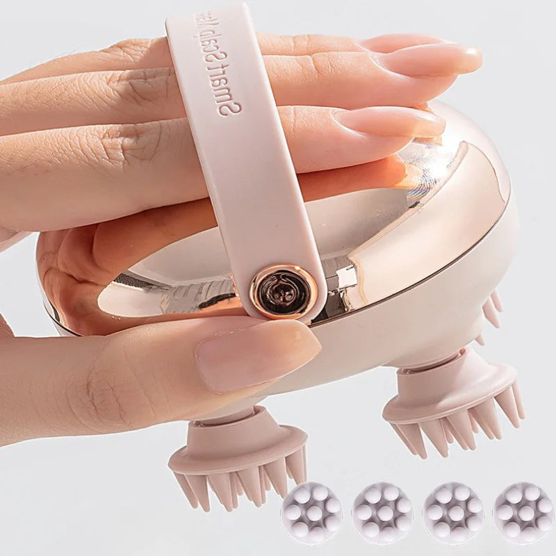 Electric Scalp Massager – Stress Relief & Hair Growth Tool